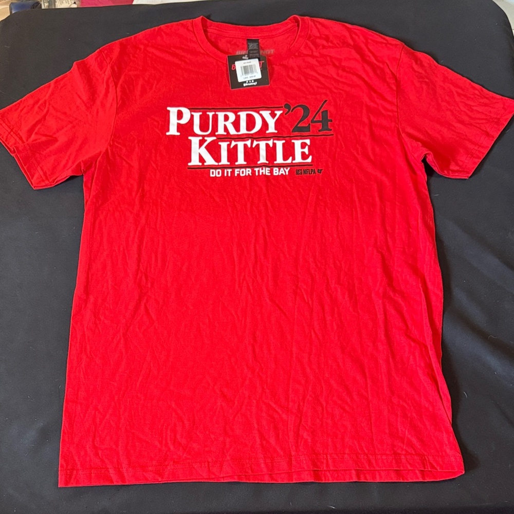 BreakingT San Fran 49ers Purdy‎ & Kittle ‘24 Tee